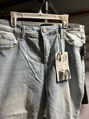 Kendall & Kylie Pale Blue High-Rise Jeans